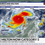 Milton now a category 5 hurricane