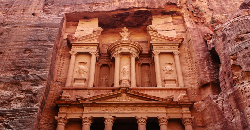 Remarkable Discovery Petra Treasury building