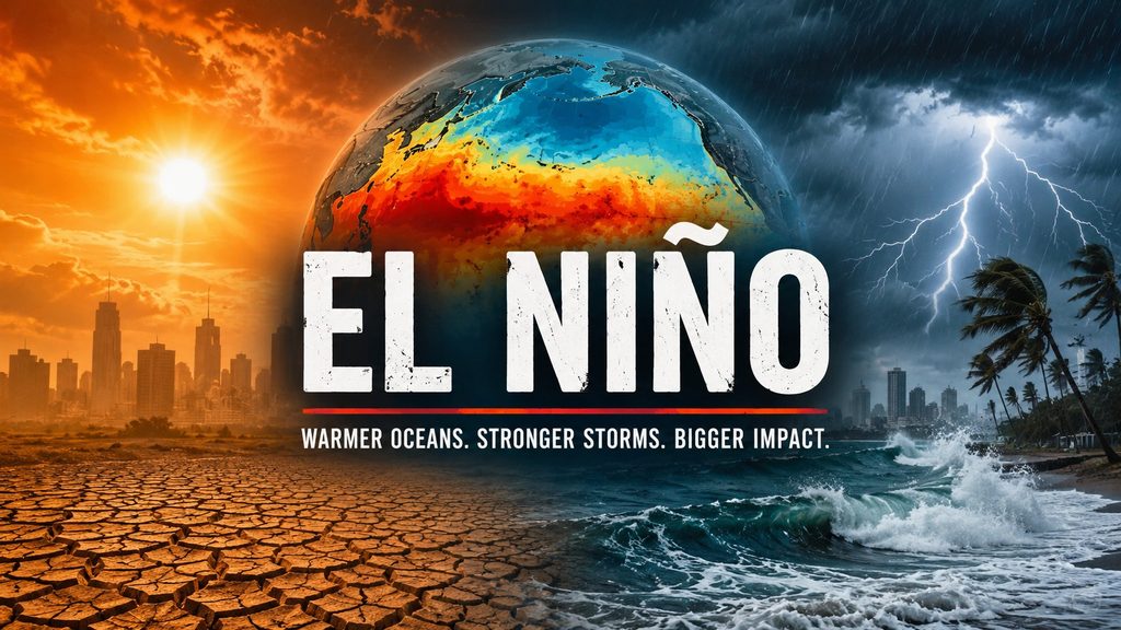Weather trends in 2026 showing El Niño, extreme heat and changing climate patterns